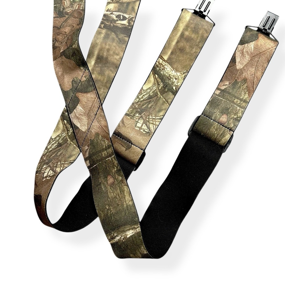 Game Winner‎ Camouflage Stretch Adjustable Suspenders Clamp Fasteners One Size - Picture 4 of 6